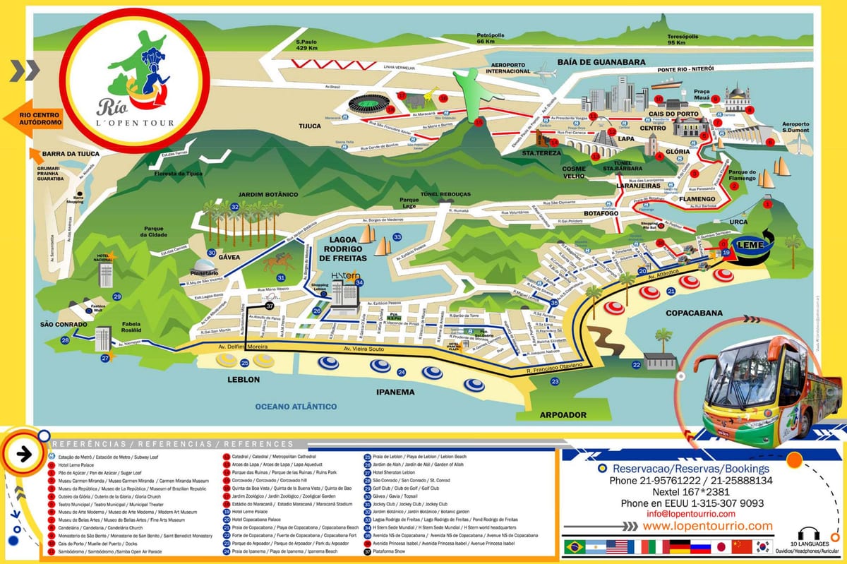 Зураг Жуулчны Автобус Рио-де-Жанейрогийн