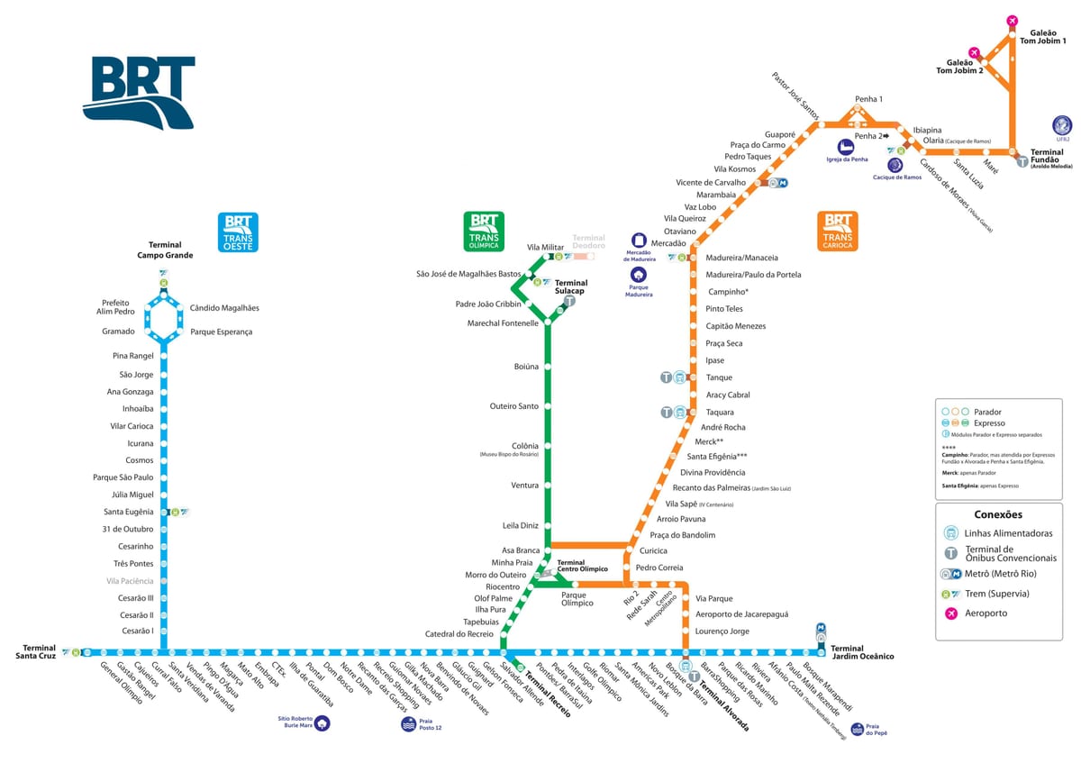 Зураг BRT Рио-де-Жанейрогийн