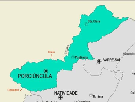 Зураг Porciúncula захиргаа