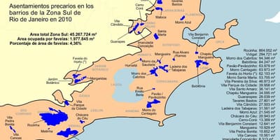 Зураг favelas Өмнөд бүсийн Рио-де-Жанейрогийн